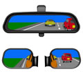 Tutorial for car drivers on how to adjust your car mirrors