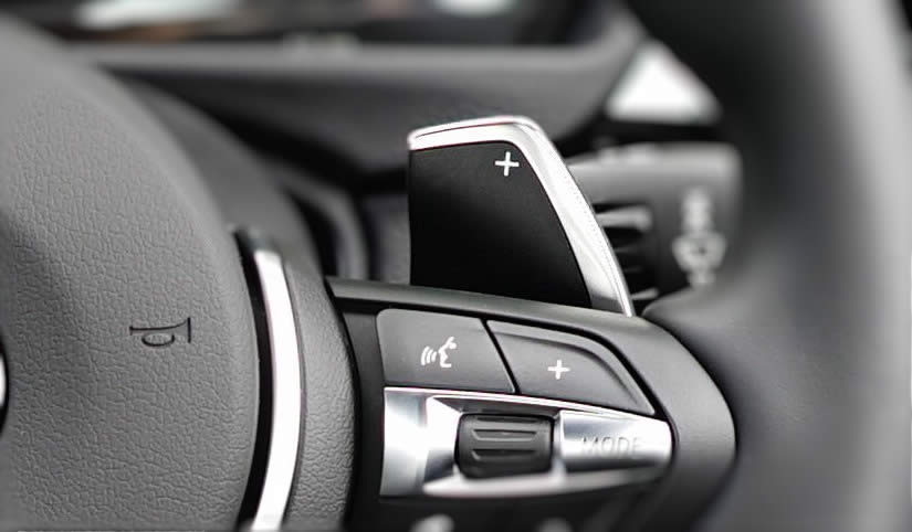 Semi-automatic paddle shifter