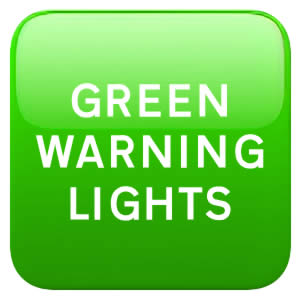 Green Dashboard Warning Lights