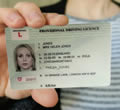 Holding a provisional driving licence