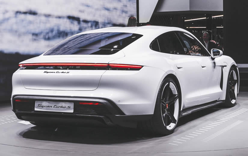 Porsche Taycan electric car