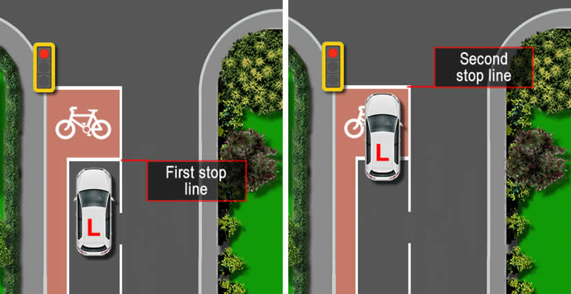 How to use advanced stop lines