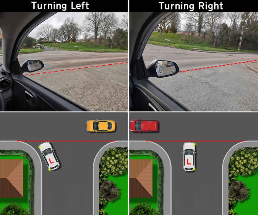 Unmarked T-junction reference points